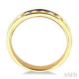 1/2 Ctw Round Cut Diamond Wedding Band in 14K Yellow Gold